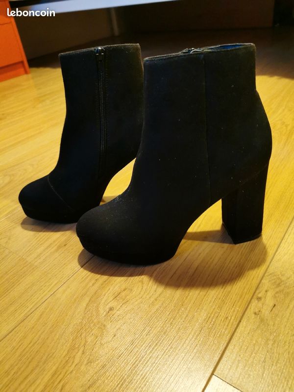 Bottines en daim ou nubuck (image 2)