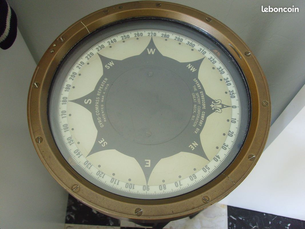 Gyroscope -compas en bronze (image 9)