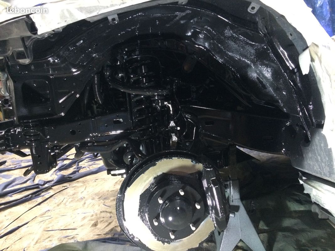 Renovation sablage peinture chassis de 4x4 (image 4)