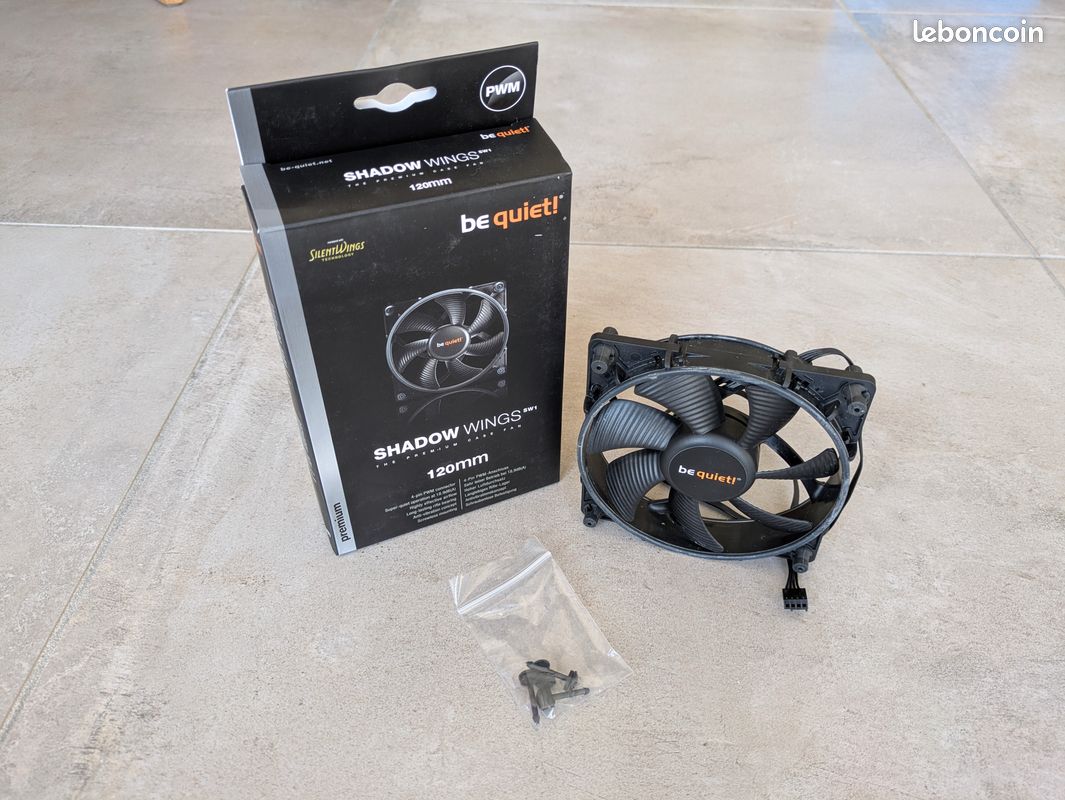 Ventilateur Bequiet Shadow Wing 120 mm (image 1)