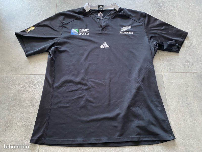 Nouvelle Zélande All Blacks 2007 - Maillot _ (XL) #01294 – Sport Memory