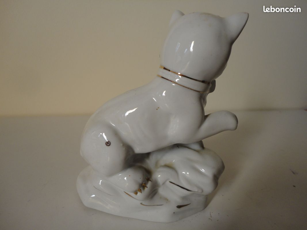 Chat en porcelaine (image 2)