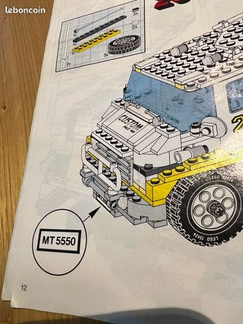 Lego 5550 Instructions LEGO MOC 5550 Custom Rally Van: Stud City