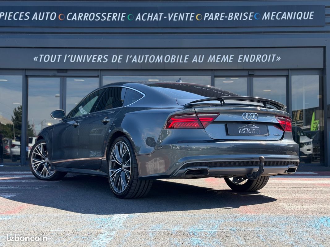 AUDI A7 SPORTBACK V6 3.0 TDI 272ch S tronic 7 Quattro S line CAMÉRA DE RECUL ATTELAGE COCKPIT GPS GARANTIE 12 MOIS EU (image 7)