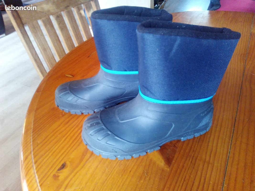 Bottes fourrées enfant 34/35 (image 1)