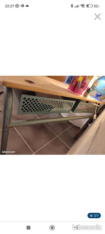 Bureau ancien deux places (image 3)