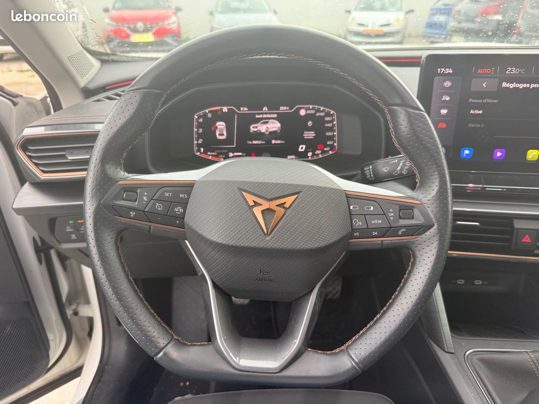 Cupra formentor 2.0 tdi 150 ch bvm6 camera 360° / carplay / acc / loa credit ballon possible (image 7)