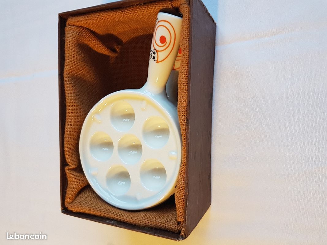 Service à escargots, porcelaine des Tuileries (image 2)