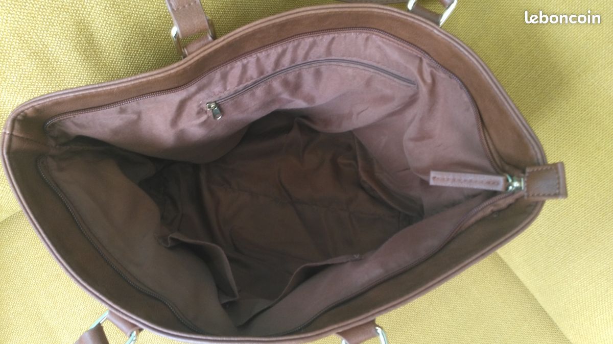 Sac à main marron (image 3)