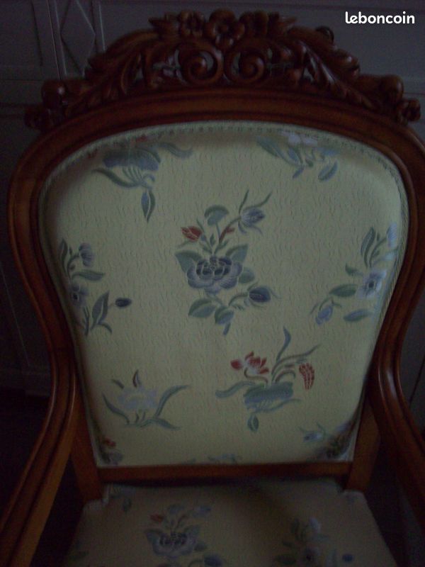 Paire FAUTEUILS Napoléon III (image 8)