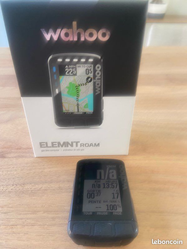 Ordinateur De Vélo GPS Wahoo ELEMNT Roam V2 (Modèle WFCC6) - Neuf Sous Blister