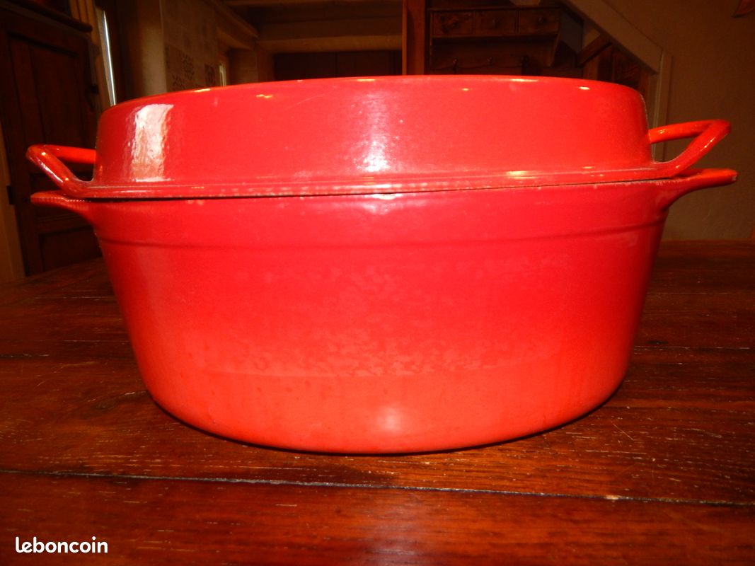 Anticipez les bons ragoûts d'hiver Valeur neuf: 500 - Cocotte "Doufeu" Fonte -Spécial mijotage- 31 cm Le Creuset (image 9)