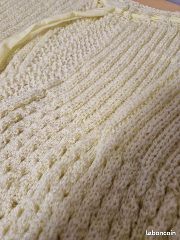 Gilet / Liseuse en laine - Taille unique - Comme neuf (image 6)