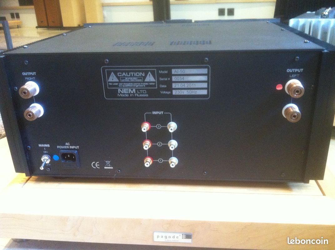 Ampli intégré haut de gamme nem ai50 (image 5)