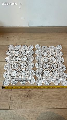 Napperon rectangulaire crochet - Décoration