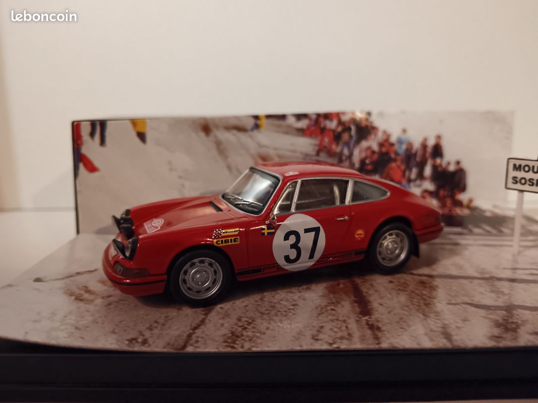 Miniature 1:43 Trofeu Porsche 911S Coupé #31, Rallye Monte-Carlo 1969, Larrousse