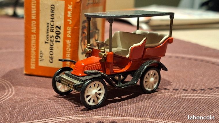 Rami JMK Georges Richard Tonneau 1902 – Miniature 1/43, Variante 2 Complète