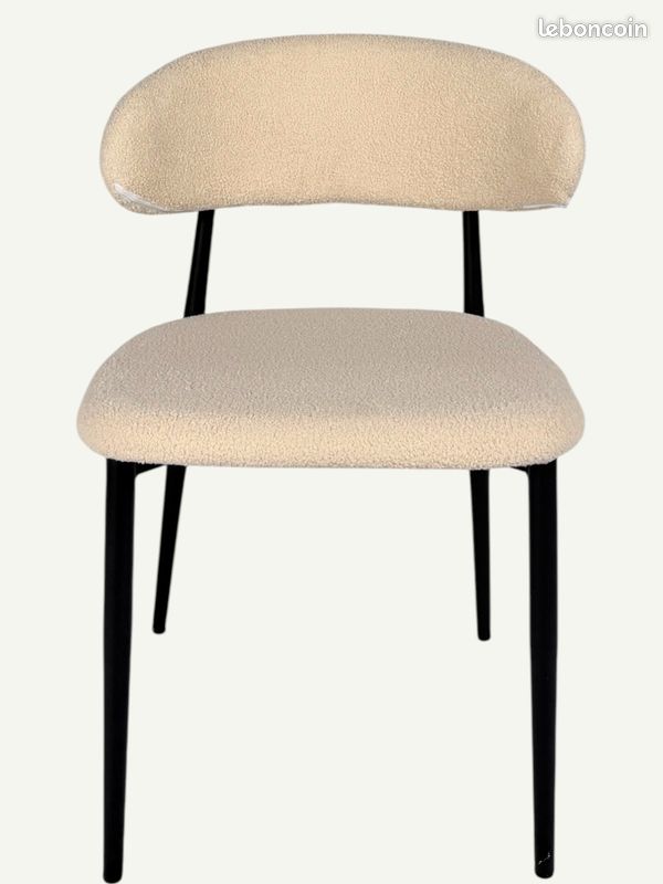 Chaise beige NOVA – Ambiance chaleureuse & moderne – 49 | Feyzin (image 2)