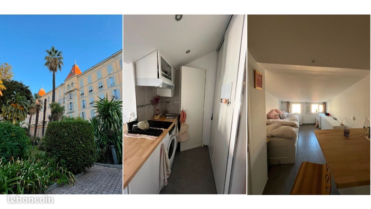 Appartement 1 pièce 15 m² · à Nice · 15 m² · 710 €