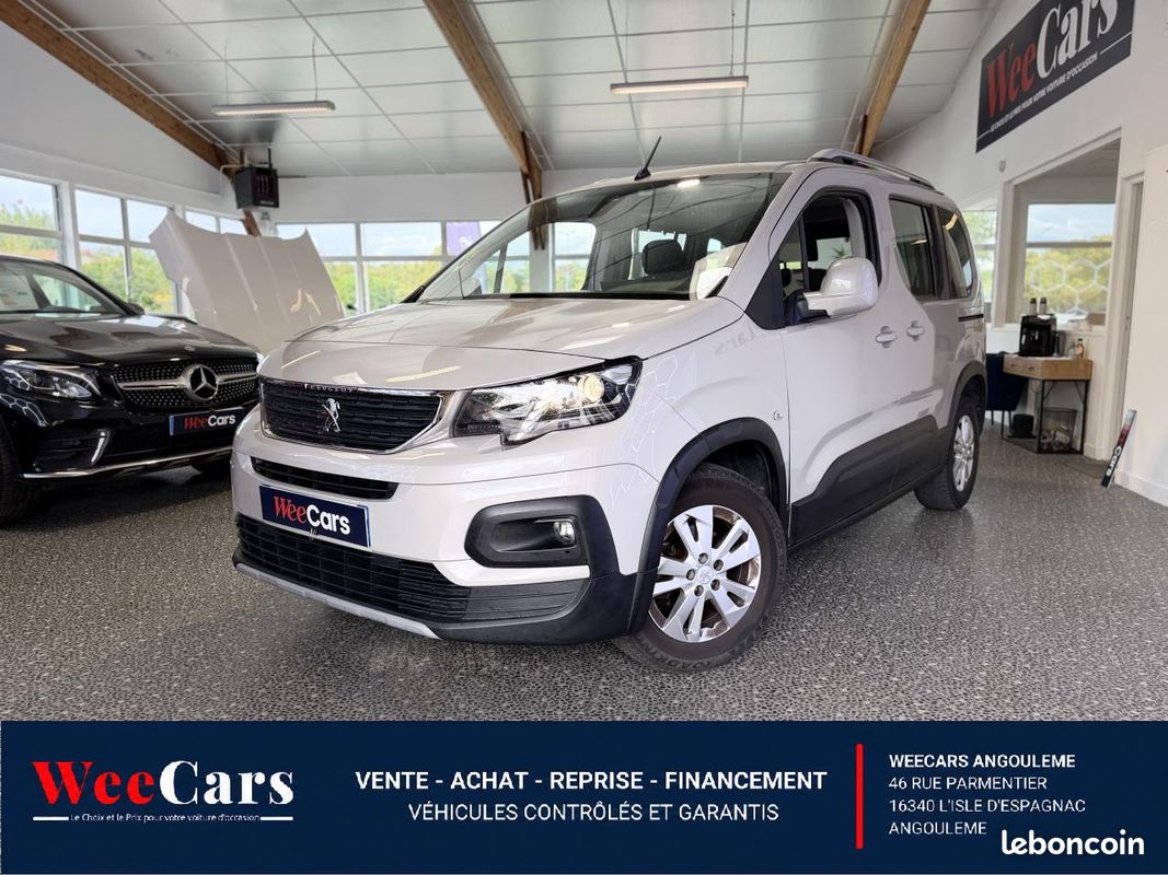 Peugeot rifter combi 1.5 bluehdi 100ch l1 allure garantie 12 mois (image 1)