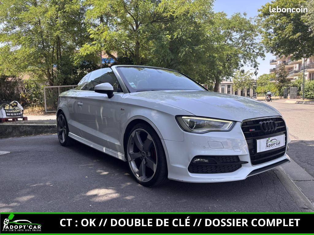 AUDI A3 Cabriolet 2.0 TDI - 150 - BV S-Tronic 8V CABRIOLET S Line (image 3)