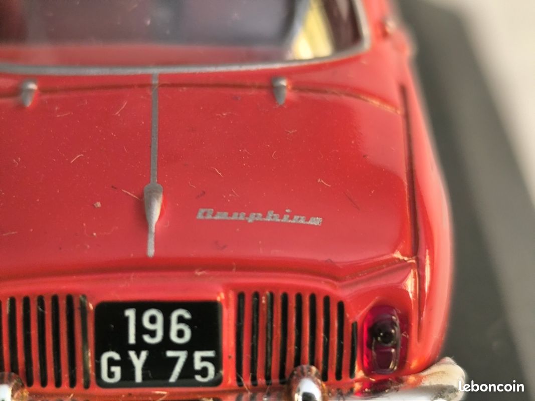 GC3508 IXO ALTAYA / RENAULT 4 CV DECOUVRABLE 1952 BORDEAUX 1/43