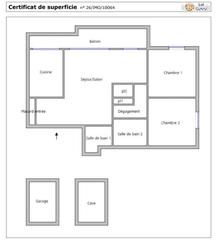 Appartement 4 pièces 79 m² · à Firminy · 79 m² · 95 000 €