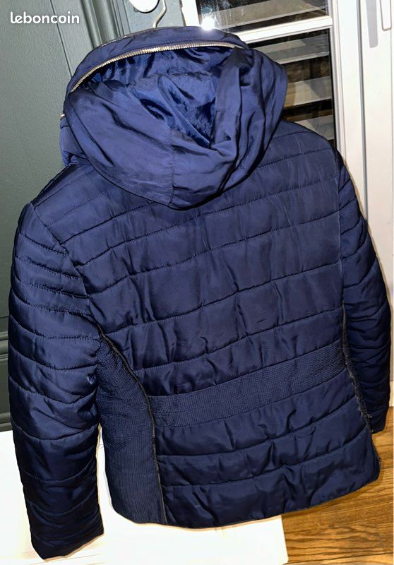 Doudoune épaisse Femme Camaïeu - Taille 40, Bleu Marine, Polyamide, Neuf Sans étiquettes