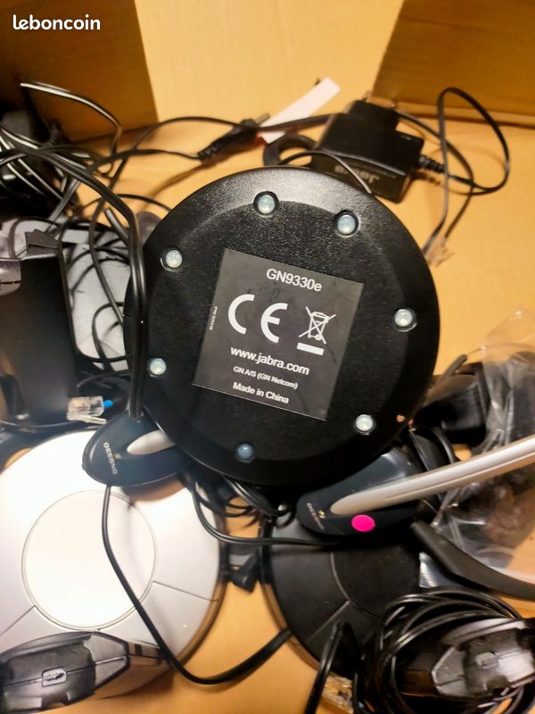Lot casques jabra 9630 / 9659 pour pièces (image 2)