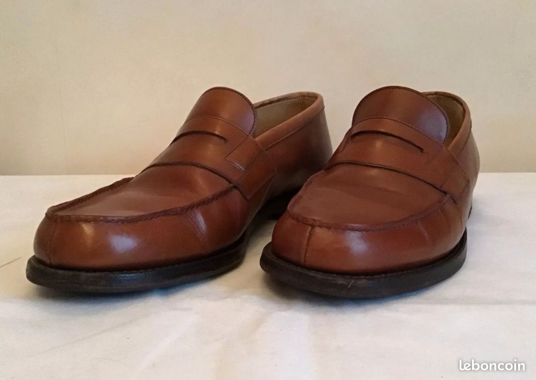 Mocassin PARABOOT taille 9 UK 43 EU chaussures homme (image 2)