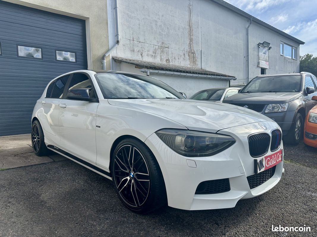 BMW Série 1 116d Pack M Sport 116ch / LED Xénon / Grand Ecran / Caméra de Recul / Révisé et Garantie (image 4)