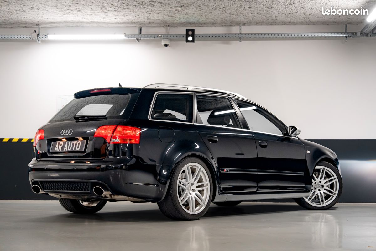 Audi RS4 AVANT 4.2 V8 420 CH Quattro B7 - Historique Complet - Bose - Toit ouvrant - Bi-xénon - Recaro (image 9)