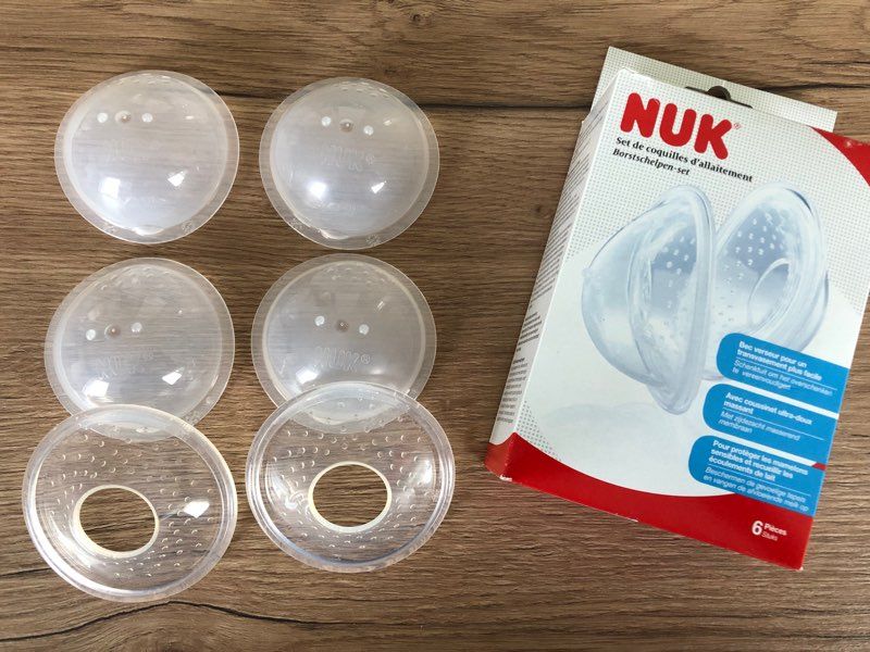 Set de coquilles d'allaitement de Nuk, Coquilles & protections