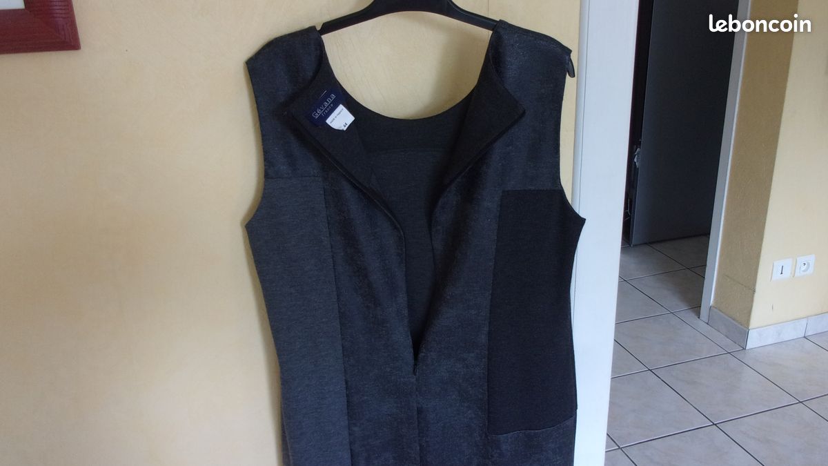 Robe droite anthracite 44 (image 4)