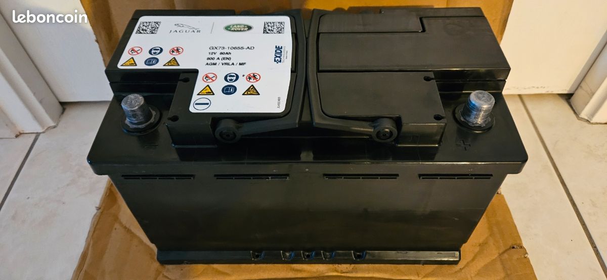 Batterie AGM 80Ah 800A démarrage Start-Stop - Équipement auto