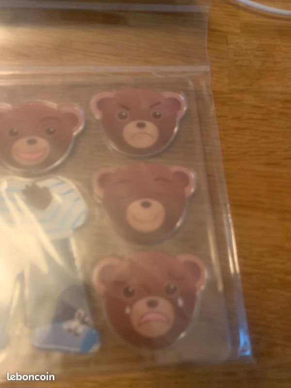 Magnets des émotions Petit Ours Brun (image 3)