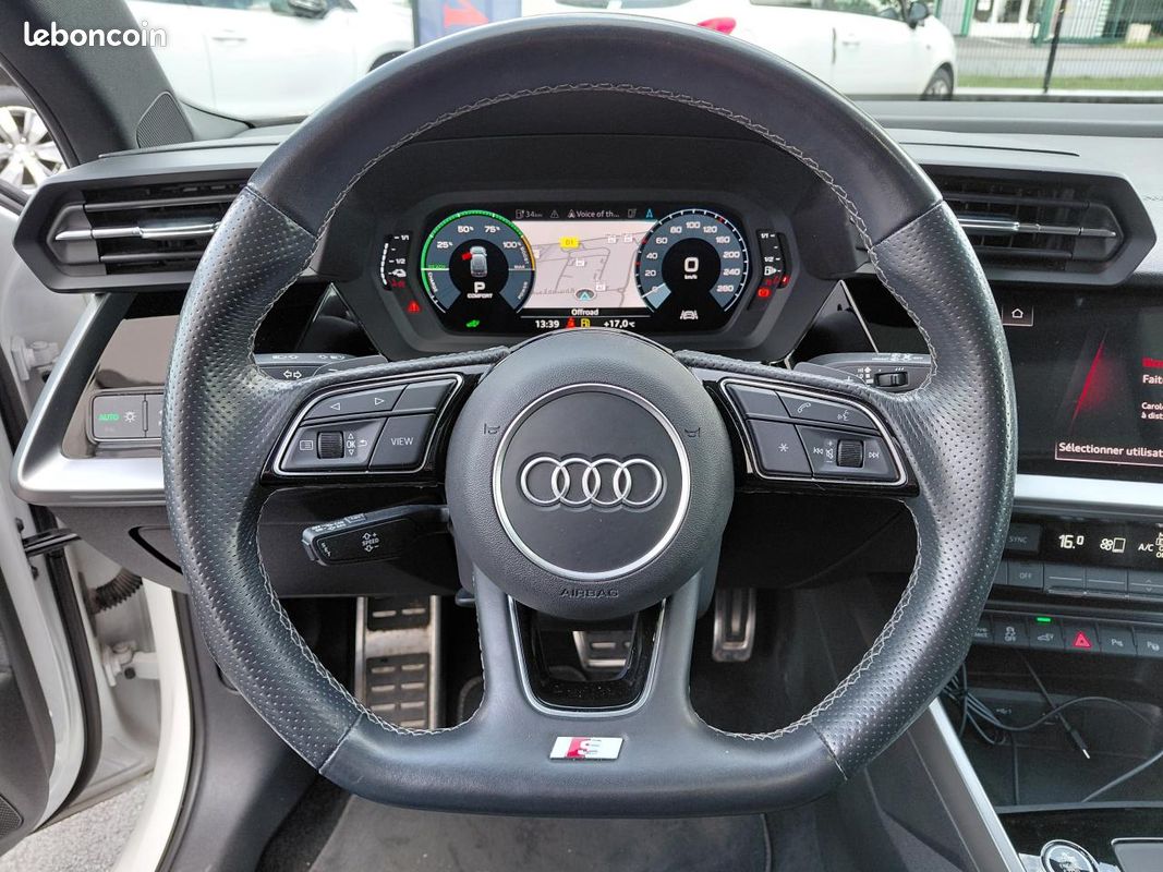 AUDI A3 SPORTBACK 1.4 40 TFSIE 204H 150 PHEV HYBRID 25.7KWH S-LINE S-TRONIC BVA / Toit Panoramique / Garanti (image 7)