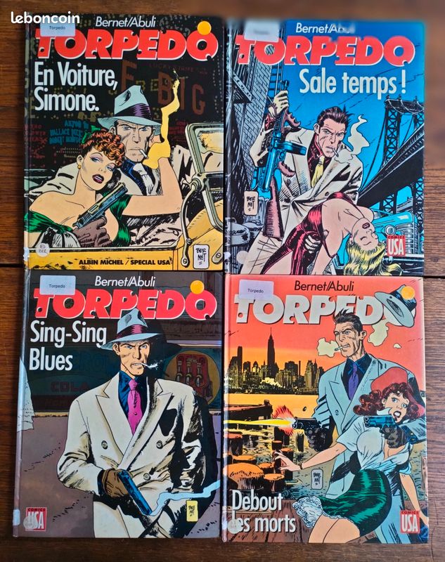 BD Torpédo 1936 - Tomes 5, 6, 7 et 9 (image 1)