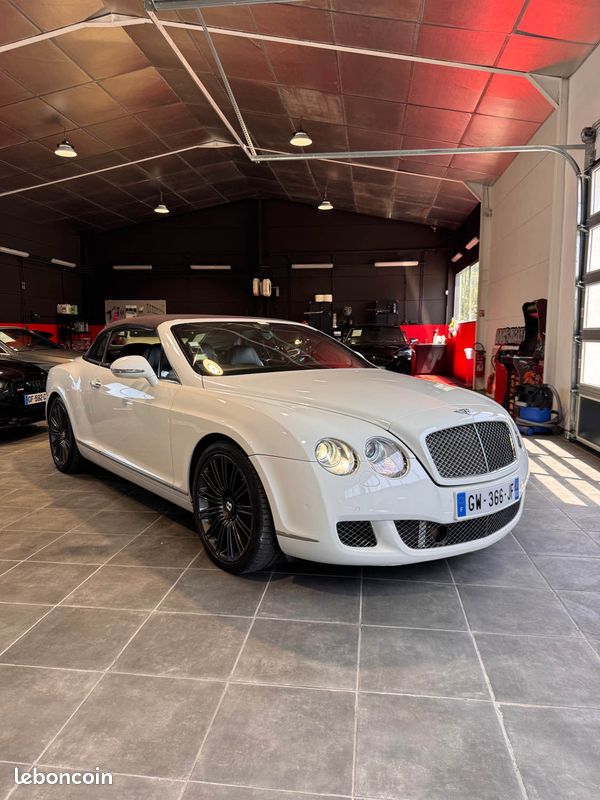 Bentley continental gtc speed w12 610 cv ethanol d origine cabriolet (image 11)