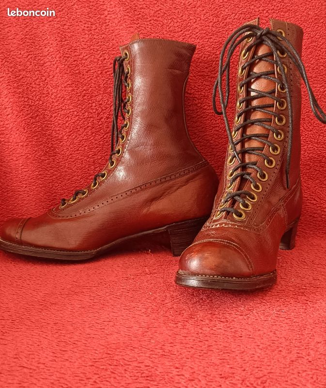 Bottes victoria, victorienne 1880 1920 Chaussures