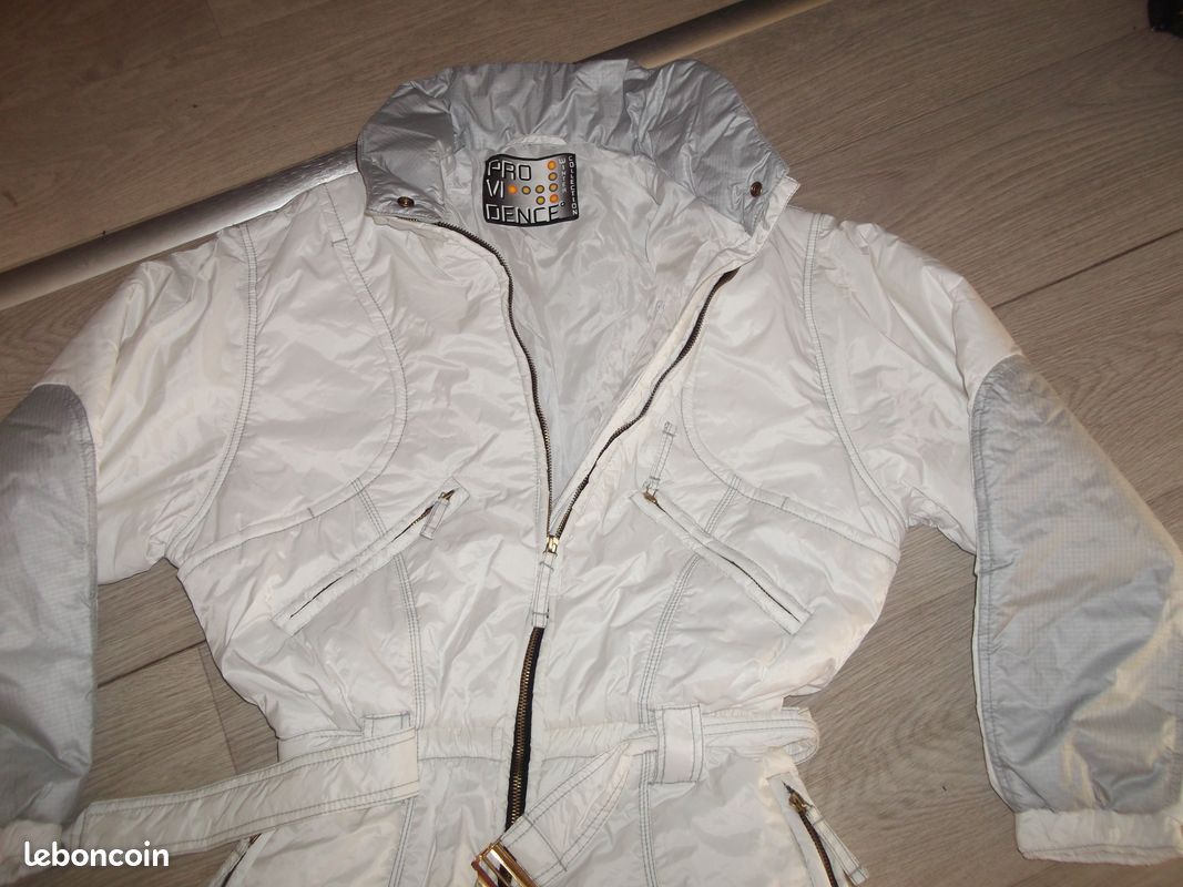 Combinaison de ski PROVIDENCE blanche et grise 42/44 TBE (image 2)