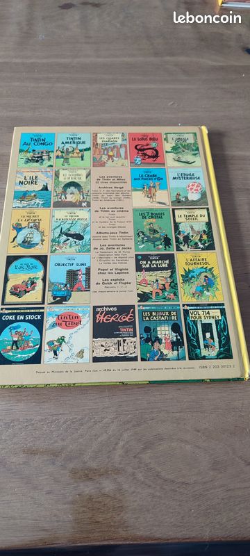 Tintin et les picaros Édition originale C1 lettre F (image 6)