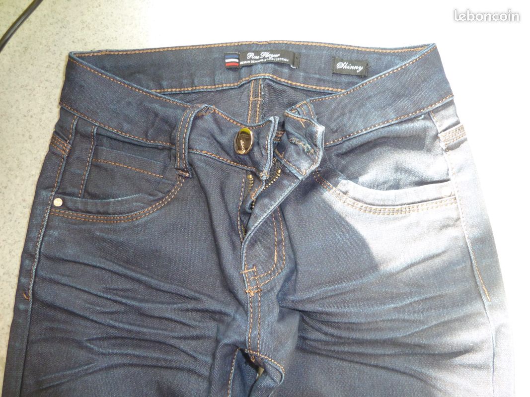Pantalon bleu brut sabi (image 3)