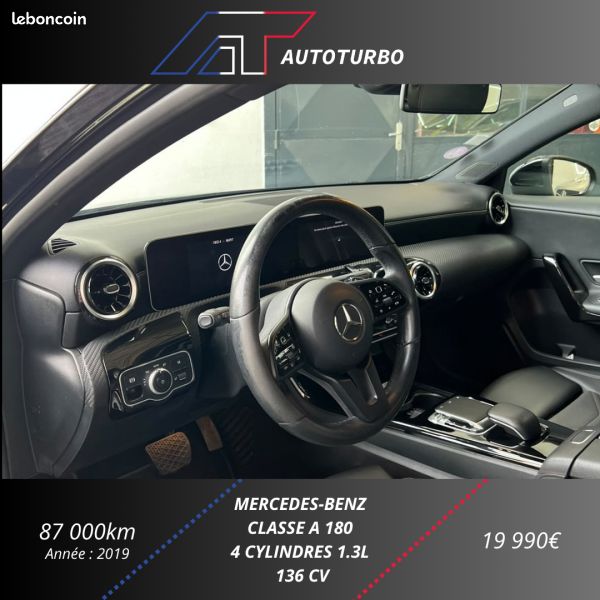 Mercedes CLASSE A 180 136CH BUSINESS LINE 7G-DCT (image 12)