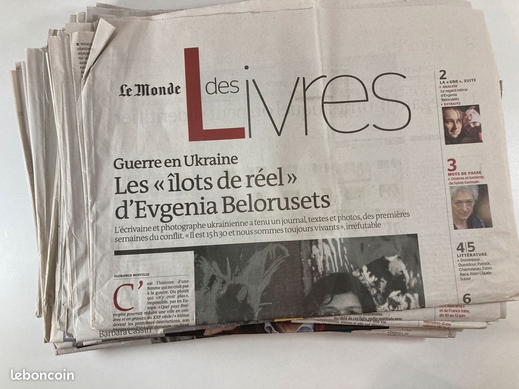 Suppléments du monde : le Monde des Livres de 2022 (1) (image 1)