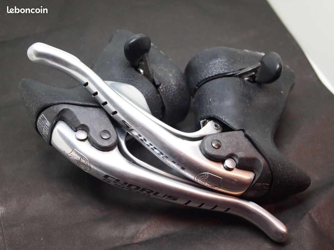 Paire de levier-manettes VTT alu pour frein compatible shimano P2R V