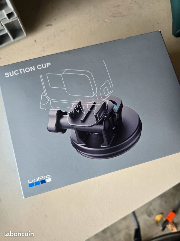 Fixation Ventouse GoPro SUMQ - Quick Release Pour Voiture/Bateau