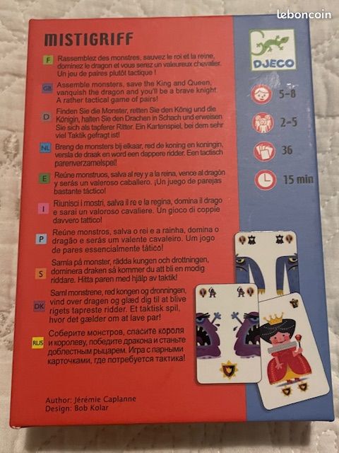 Jeu Mistigriff (image 2)