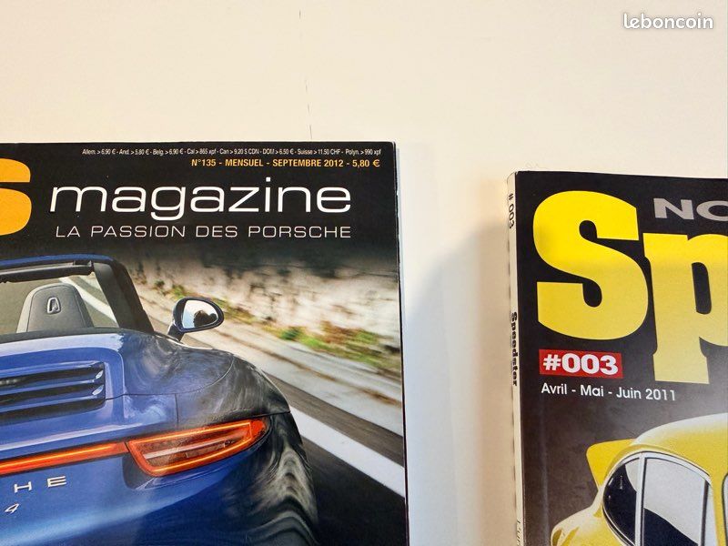 Lot magazines RS magazine n° 135 et Speedster n° 3 (image 2)
