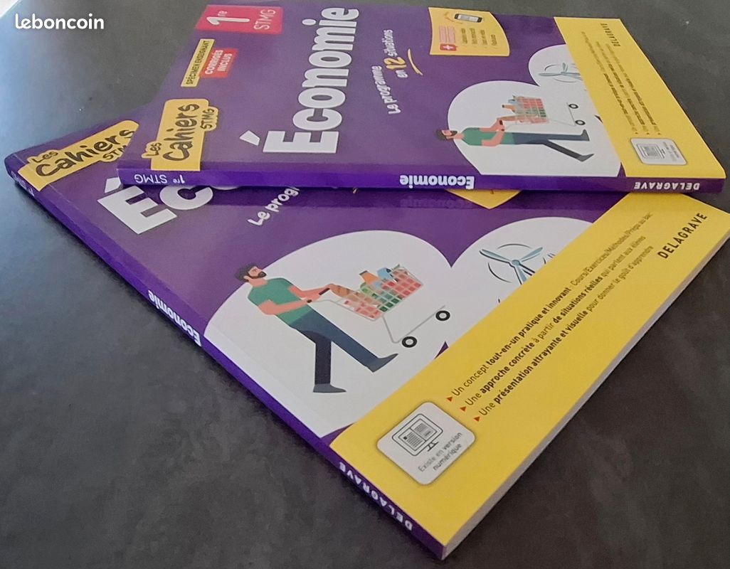 Ouvrage scolaire 1ére STMG économie (image 3)